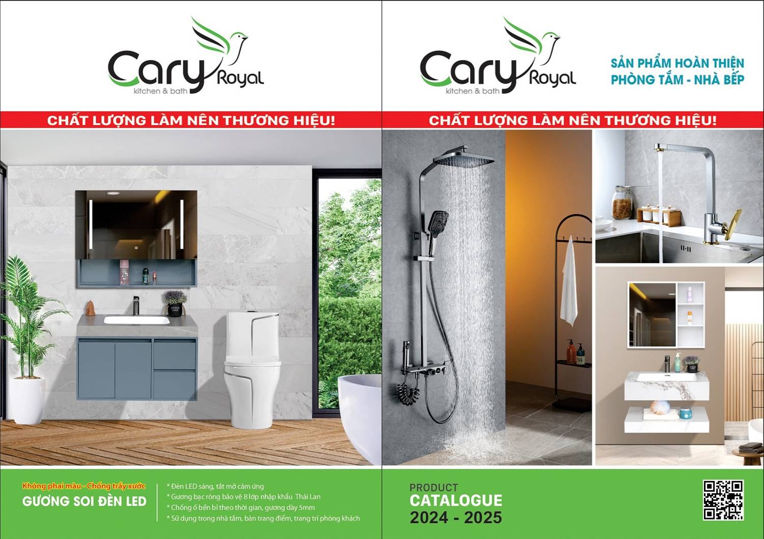 Thiết bị vệ sinh CARY ROYAL Catalogue và Bảng giá mới nhất 2024 - 2025 /Page 1